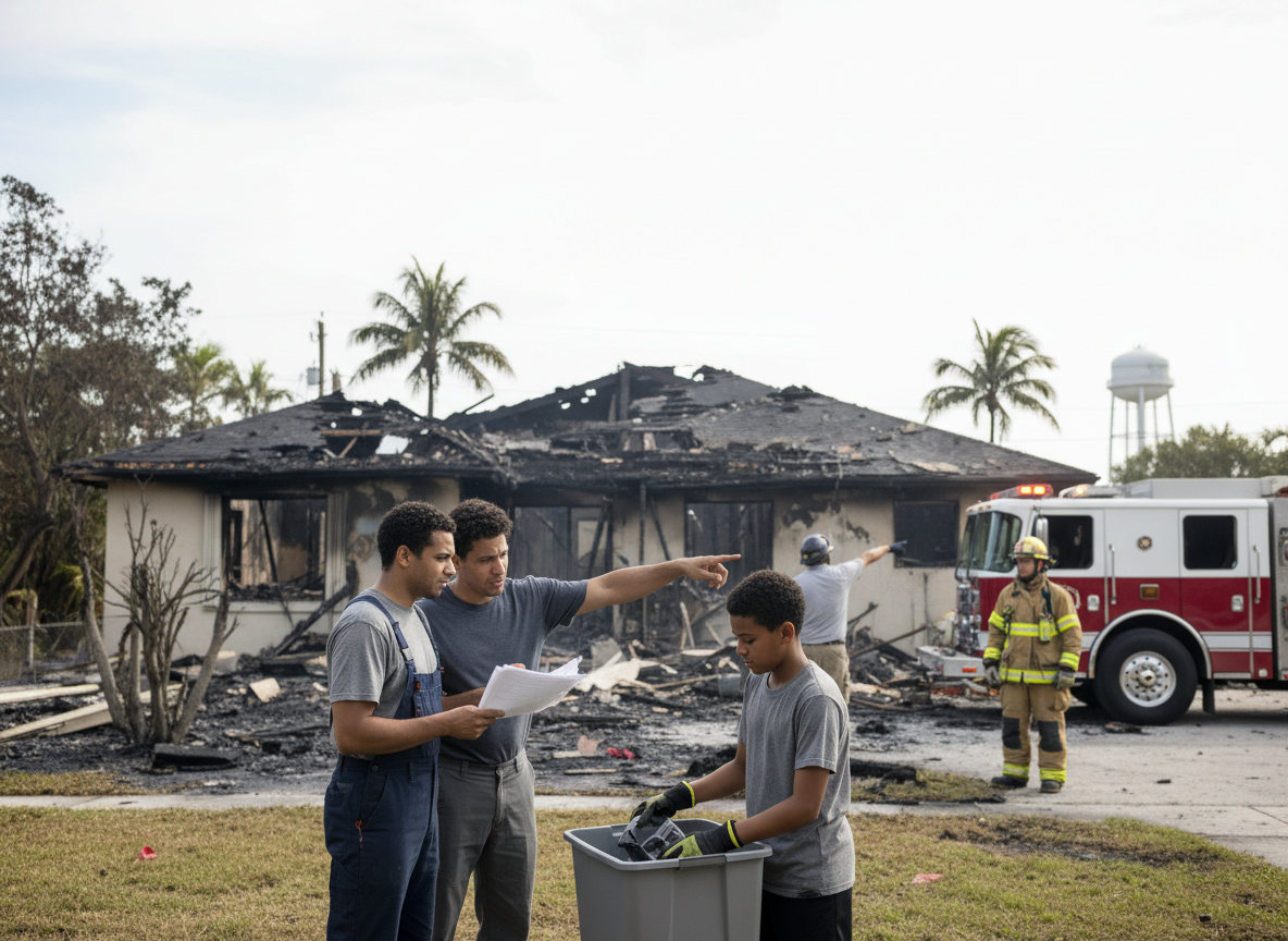 What to Expect When Filing Insurance After Fire Damage in Hallandale Beach