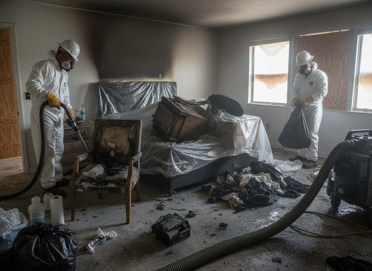 Fire Damage Restoration in Hollywood