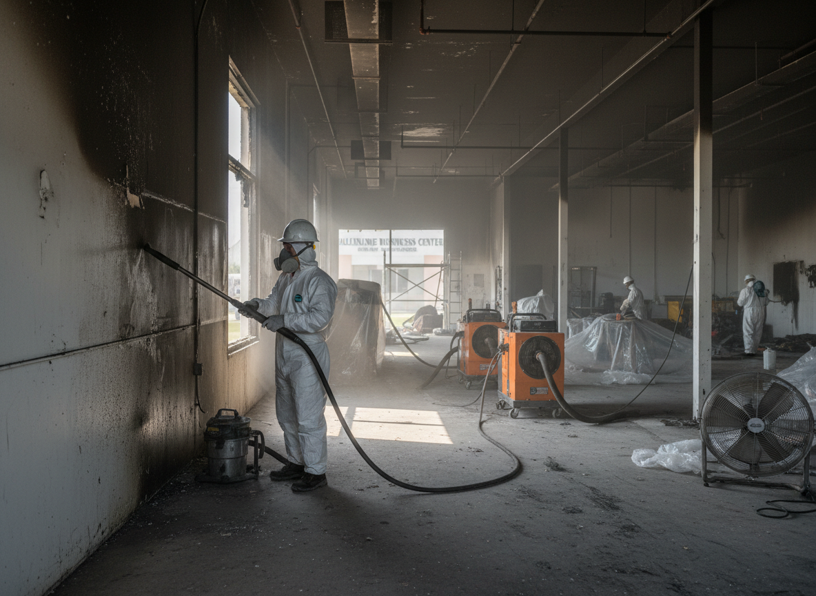 Fire Damage Restoration in Golden Beach