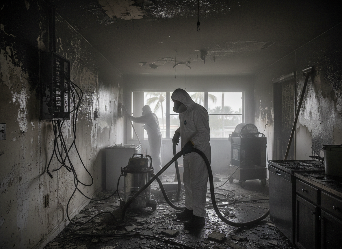 Electrical Fire Cleanup in Hallandale, FL