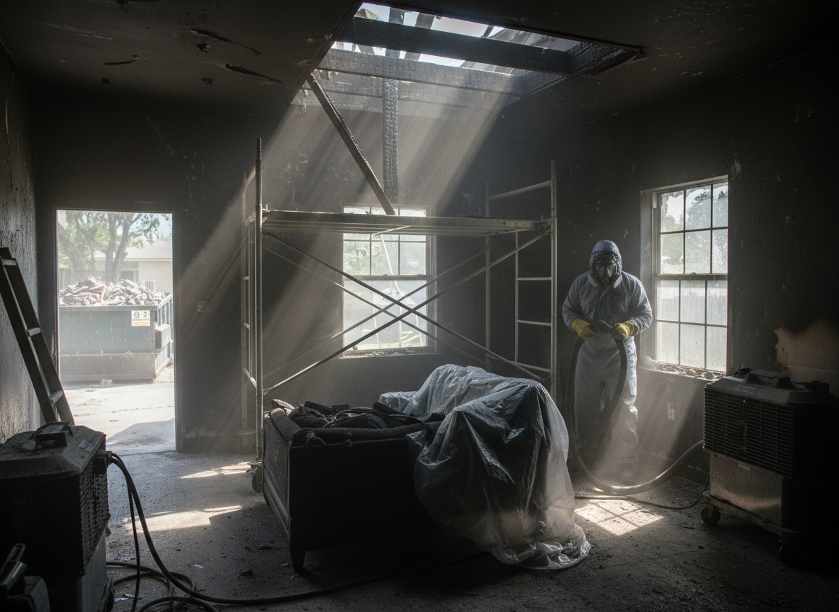 Fire Damage Clean Up in Hallandale, FL
