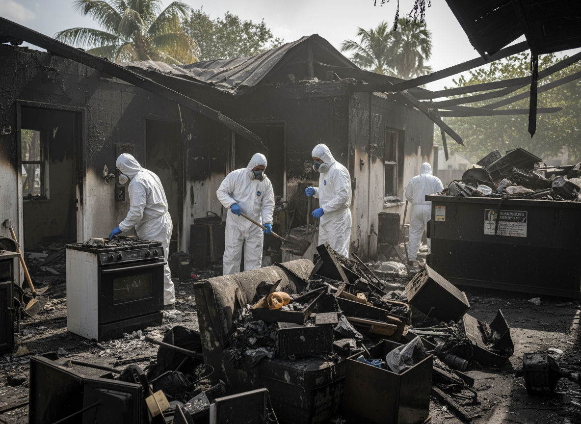 Fire Damage Restoration Hallandale in Golden Beach, FL 33160