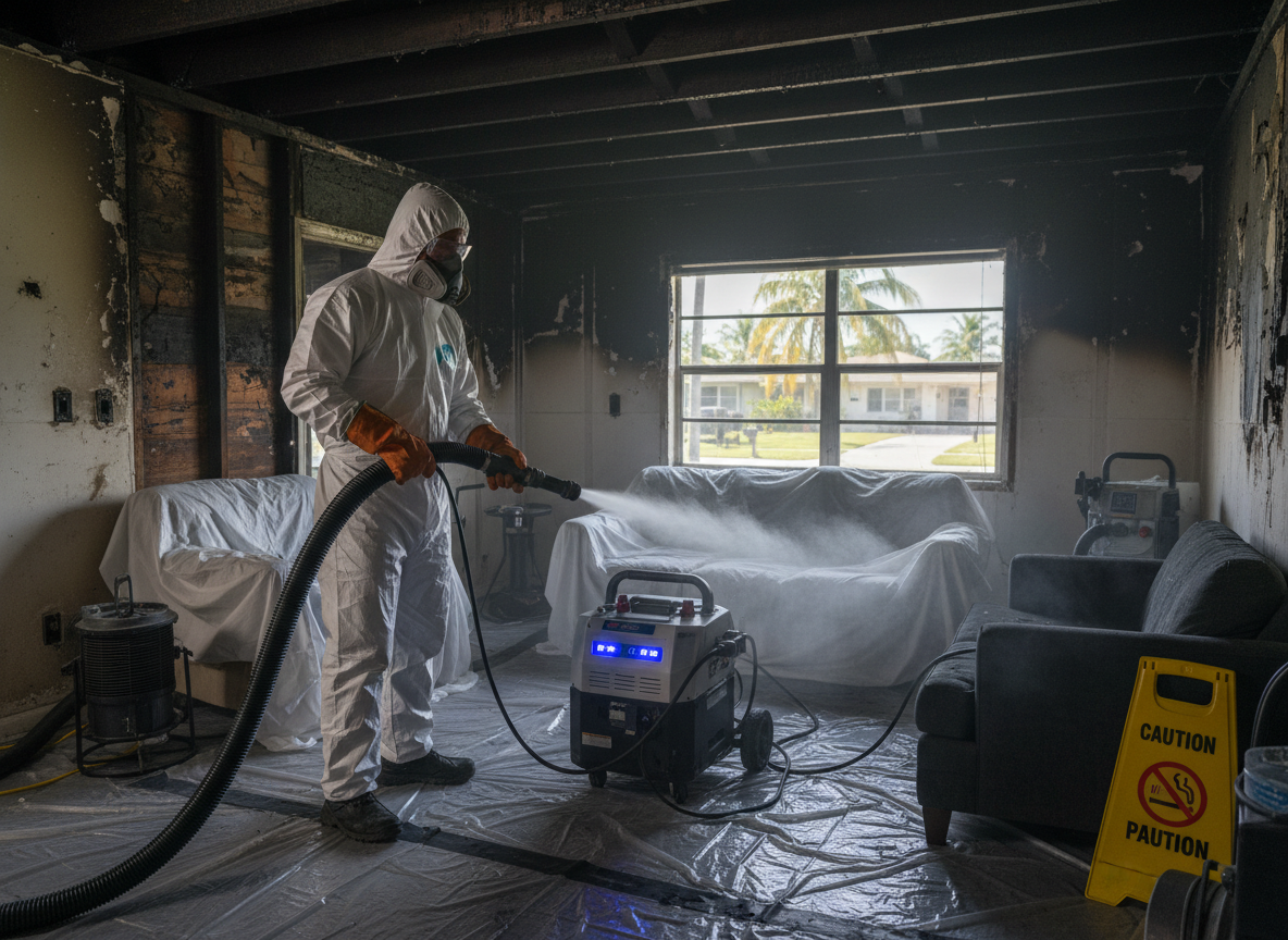 Fire Damage Restoration in Miramar