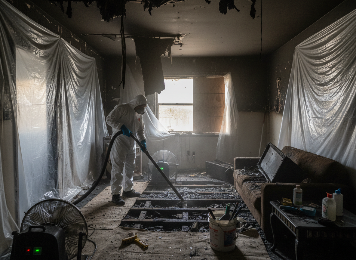 Tenant Fire Damage Cleanup in Hallandale, FL